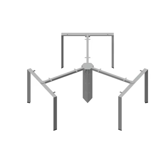Các mẫu chân bàn tam giác sắt sơn tĩnh điện hệ ngàm lắp ráp: SG - T02 - $hienthicat